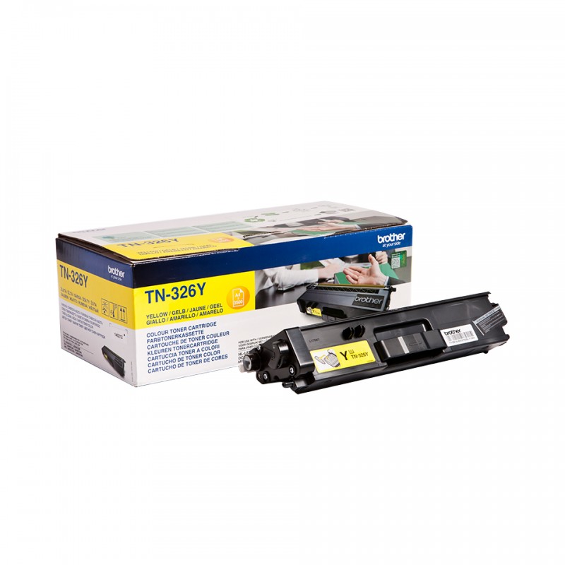 Brother TN326Y Toner Yellow 3500p