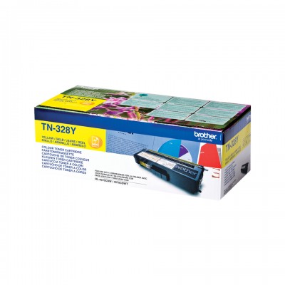 BROTHER TN328Y Toner Yellow 6000p