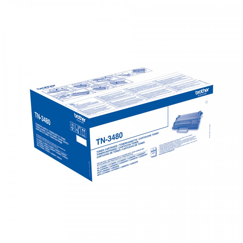 Brother TN3480 Kit Toner 8000p