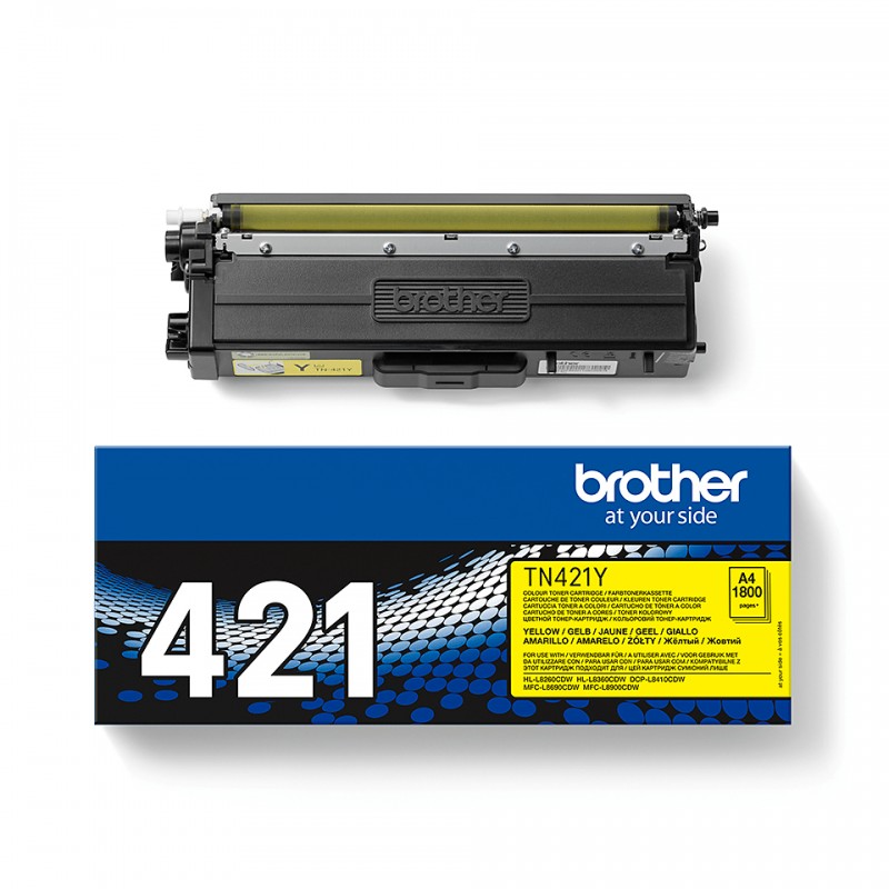 BROTHER TN-421Y Toner jaune 1800 pages