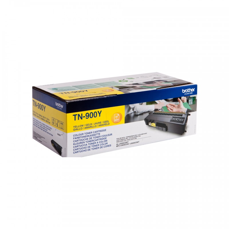 BROTHER TN900Y Toner Jaune Hte Cap 6000p