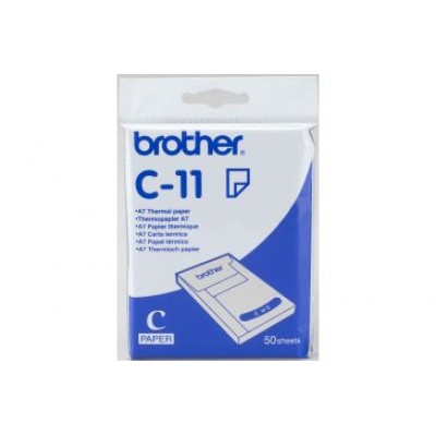 Brother C-11 PAPIER BL. A7 50F MW100