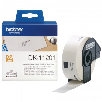 Brother QL500-550 étiquettes adress N/BL
