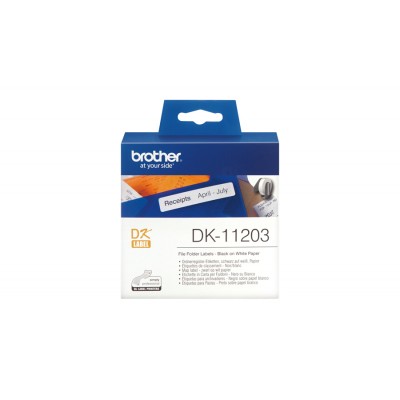 Brother QL500-550 étiquett classt R/BL