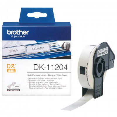 Brother QL500/550 Etiquet multiusag R/BL