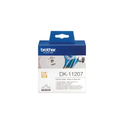 Brother QL500/550étiquetCD/DVD 58x58 N/B