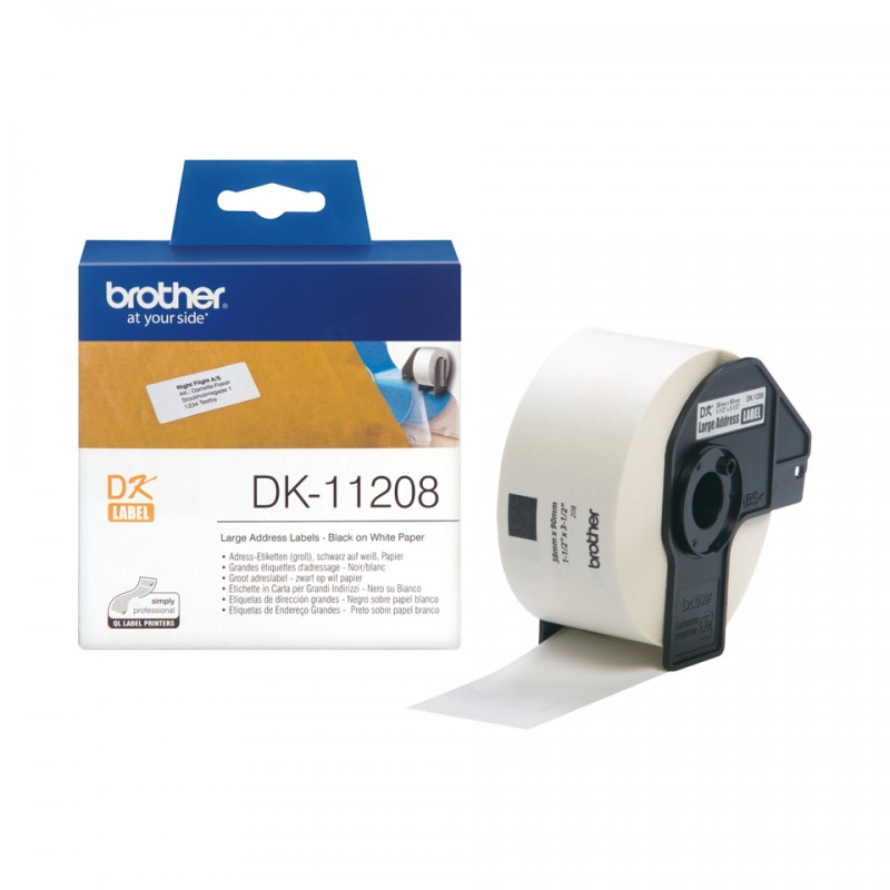Brother QL500/550 Etiquet adress N/BL