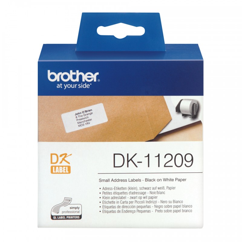 Brother QL500/550 étiquet adress R/BL