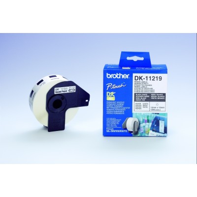 Brother QL650TD Etiquettes  12mm 1200pce