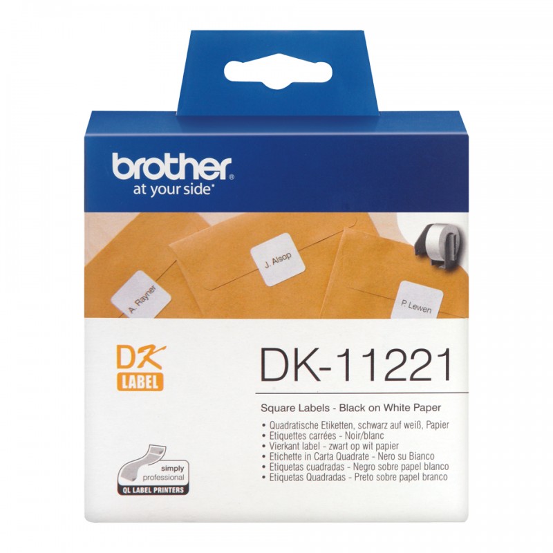 Brother DK11221 Étiquettes 23 x 23mm