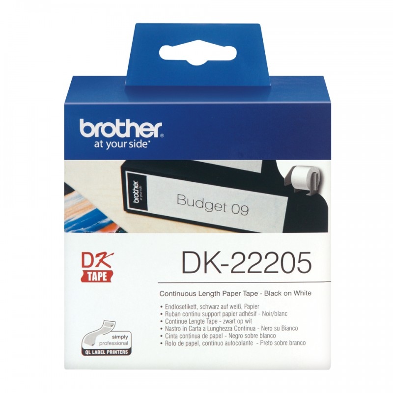 Brother QL500/550 Ruban 62mm N/BL