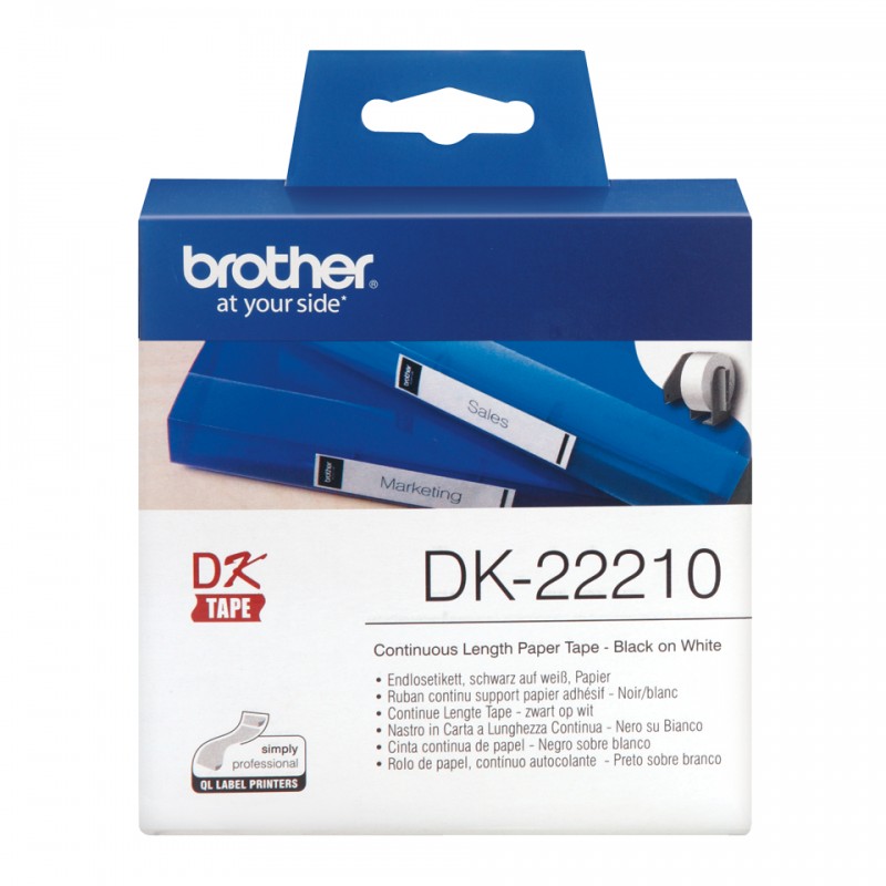 Brother QL500/550 1Ruban 29mm R/BL
