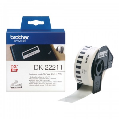 Brother DK-22211 Ruban 15m N/BL