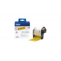 Brother QL500/550 Ruban 62mm N/JAUNE