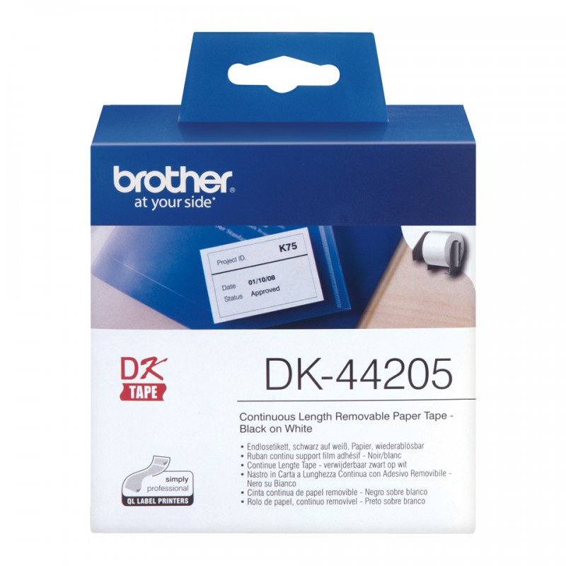 Brother QL650TD Ruban 62m N/BL
