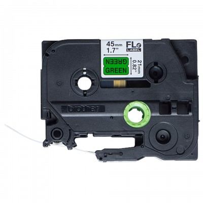Brother FLE7511 étiquet 21x45 Noir/Vert