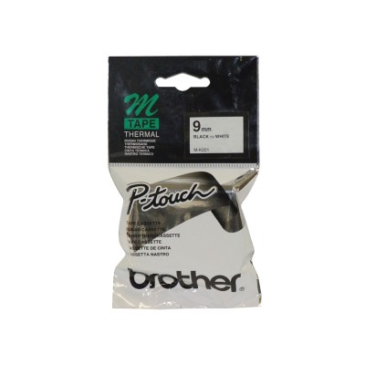 Brother M-K221BZ Blister de 1Ruban NR/BL