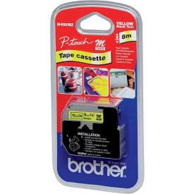Brother M-K621BZ 1Ruban Noir/Jaune