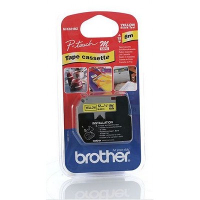 Brother MK631BZ 1Ruban Noir/Jaune
