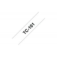 Brother TC101 Transp/Noir 12mm