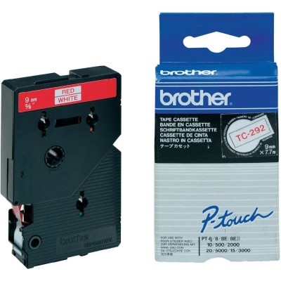 Brother  TC292  Blanc/ROUGE 9mm