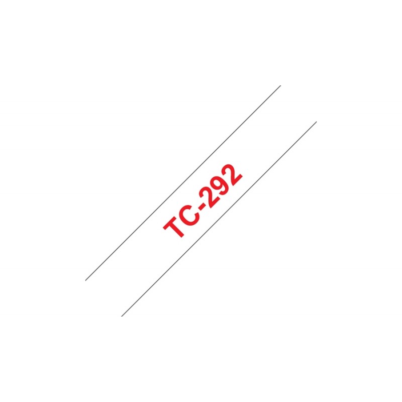 Brother  TC292  Blanc/ROUGE 9mm