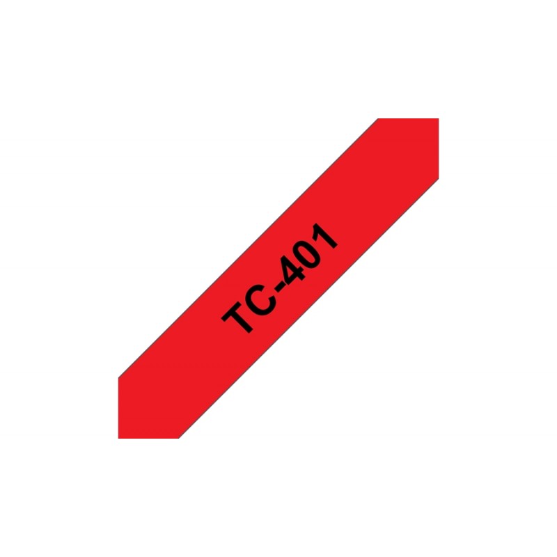 Brother  TC401  ROUGE/Noir 12mm