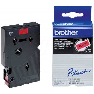 Brother  TC491  ROUGE/Noir 9mm