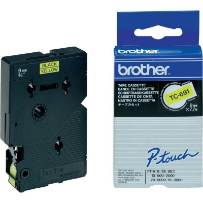 Brother  TC691  Jaune/Noir 9mm
