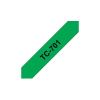 Brother TC701  vert/Noir 12mm