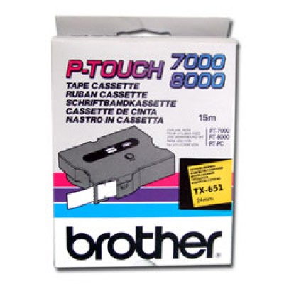 Brother  TX651  Noir/Jaune