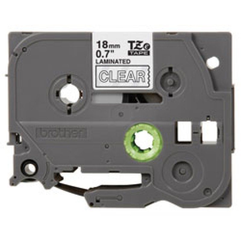 Brother TZe145 Ruban blanc/trans 18mm