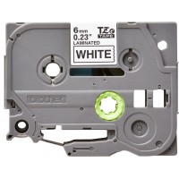 Brother TZE211 Ruban 6mm Noir / Blanc