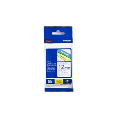 Brother TZE233 Ruban 12mm Bleu / Blanc