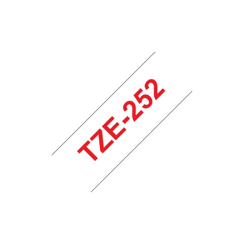 Brother TZE252 Ruban Red 24 mm