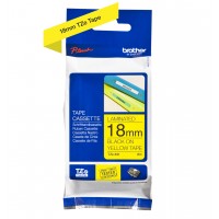 Brother TZE641 Ruban 18 mm Noir / Jaune