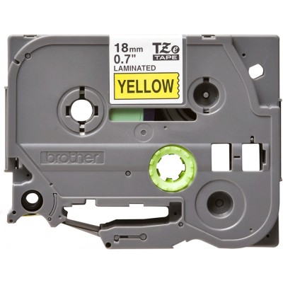 Brother TZE641 Ruban 18 mm Noir / Jaune