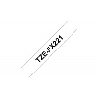 Brother TZEFX221 9mmNoir/Blanc Flexible