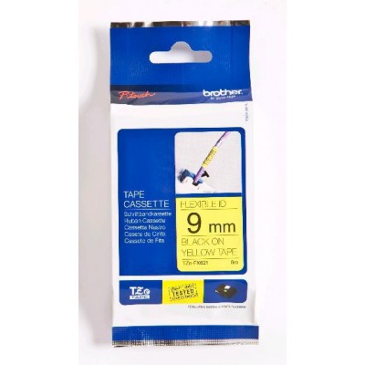 Brohter TZEFX621 Ruban 9 mm Noir / jaune