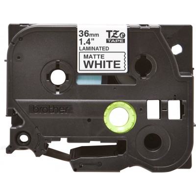 Brother ruban TZEM261 36mm Noir/Blanc Ar