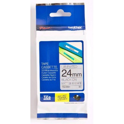 Brother TZEM951 Ruban 24mm Noir /Mat Arg
