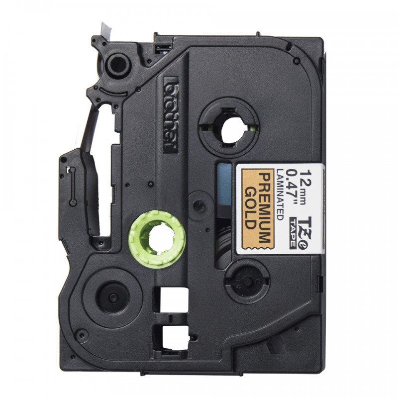 Brother TZEPR831 Ruban Noir/Or 12mm 8M