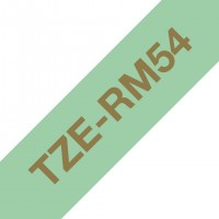 Brother TZERM54 Ruban 24mm Or / Vert