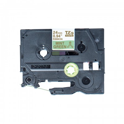 Brother TZERM54 Ruban 24mm Or / Vert