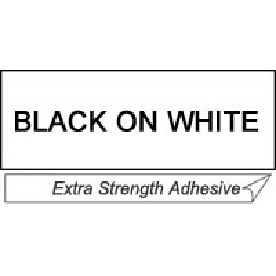 Brother TZeS261 36mm Ruban noir/blanc
