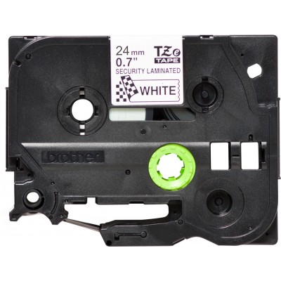 Brother ruban TZeSE5 24mm N/Blanc Lam se