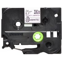 Brother ruban TZeSE5 24mm N/Blanc Lam se